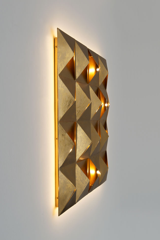 Wandleuchte 17-flg. PYRAMIDE
